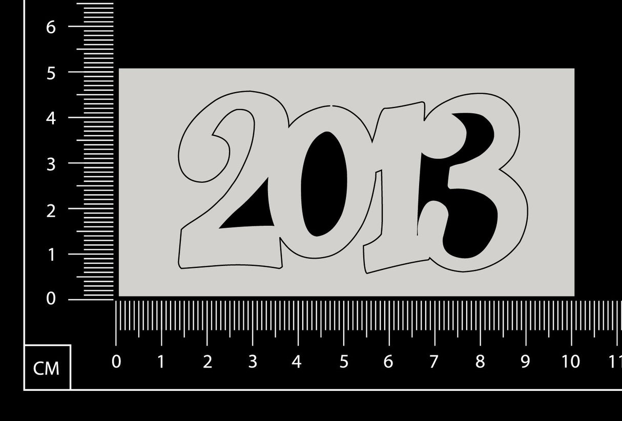 2013 - White Chipboard