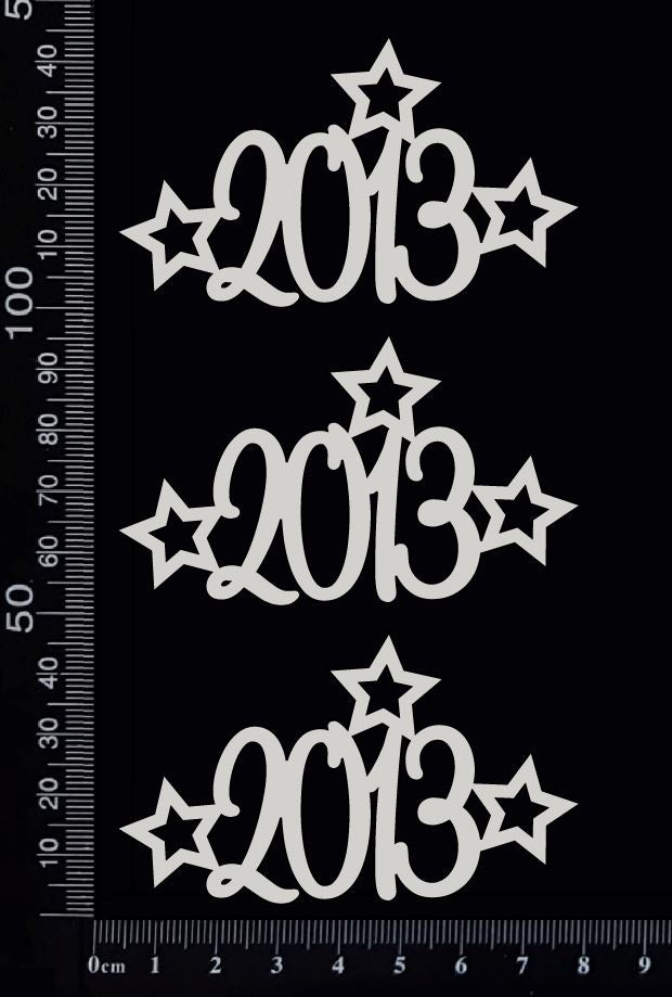 2013 Set - White Chipboard