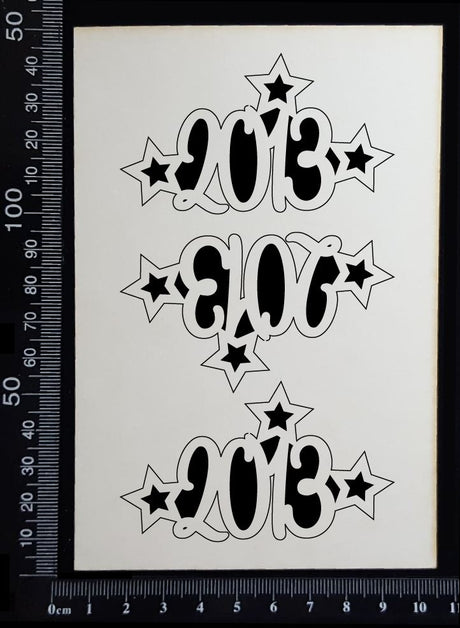 2013 Set - White Chipboard