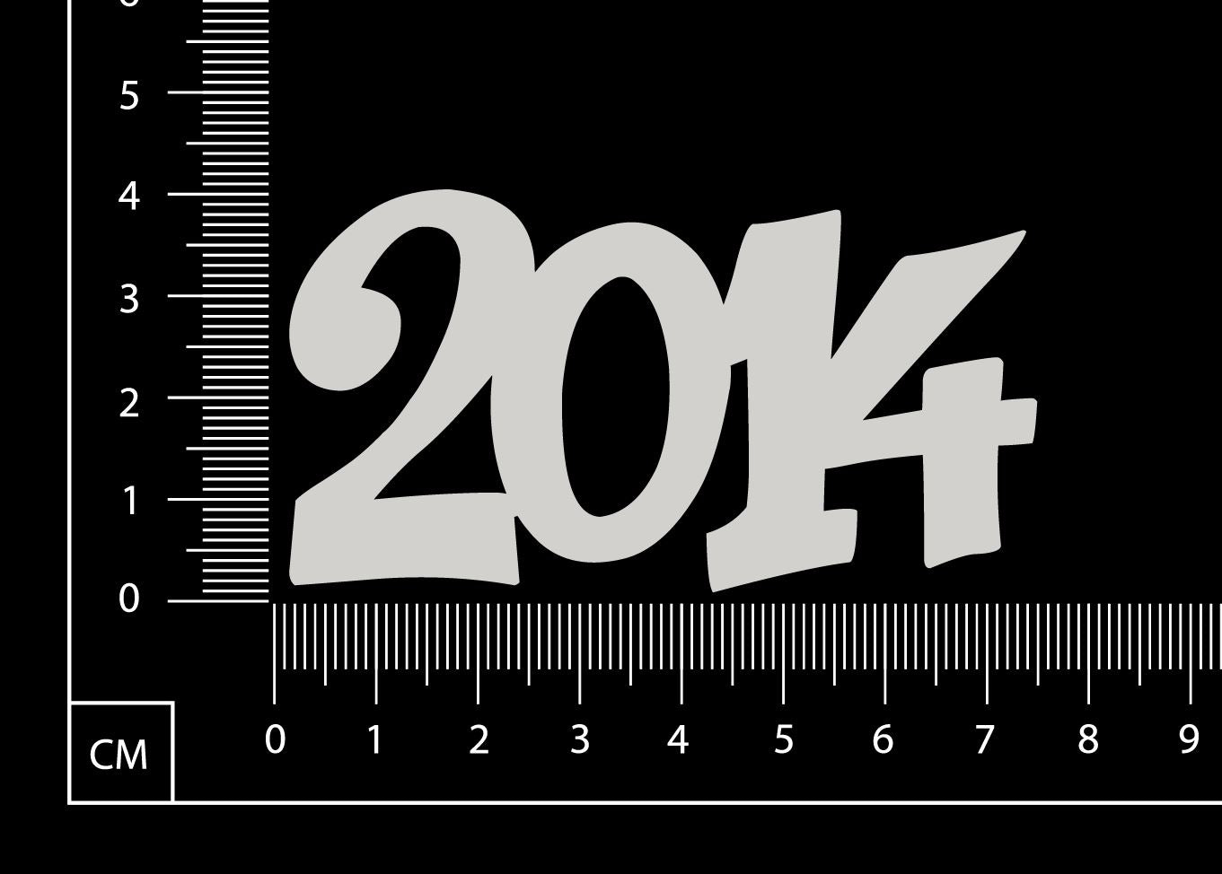 2014 - White Chipboard