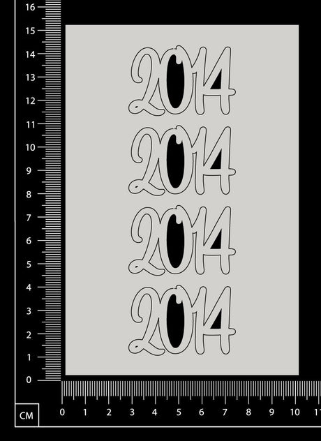 2014 Set - A - White Chipboard