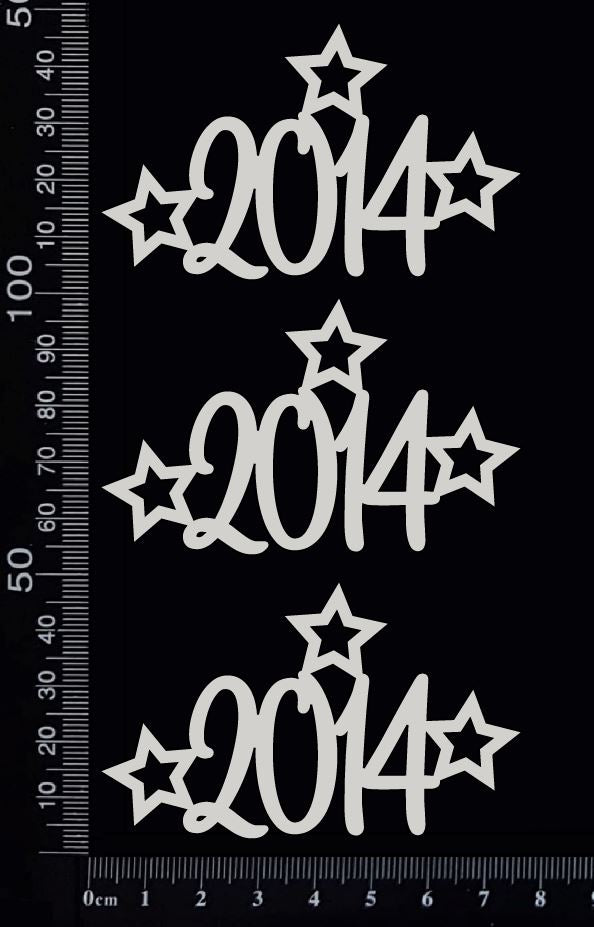 2014 Set - White Chipboard