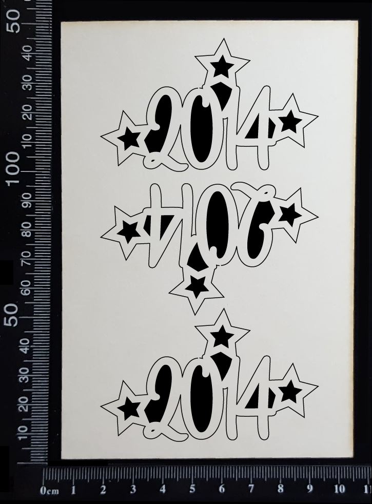 2014 Set - White Chipboard