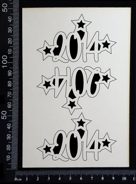 2014 Set - White Chipboard