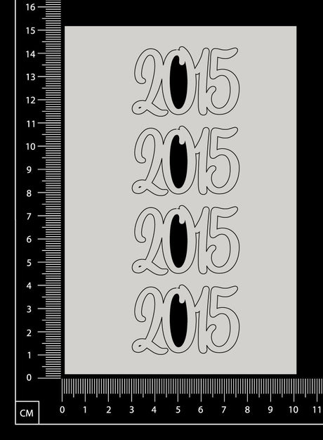 2015 Set - A - White Chipboard