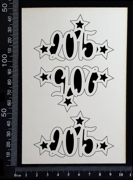 2015 Set - White Chipboard
