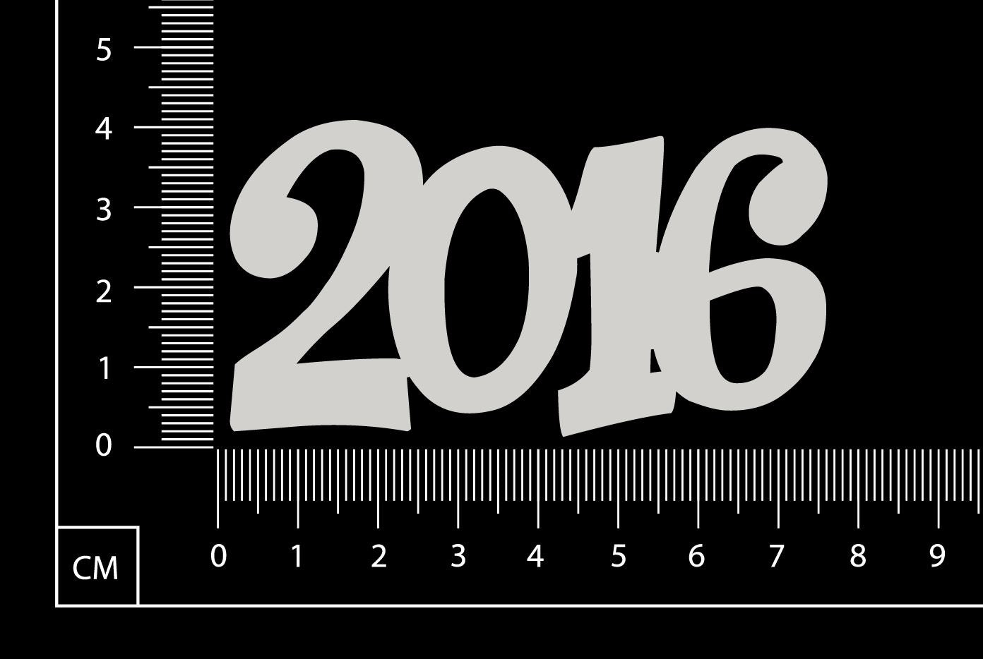 2016 - White Chipboard