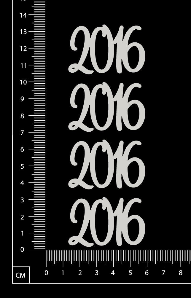 2016 Set - A - White Chipboard