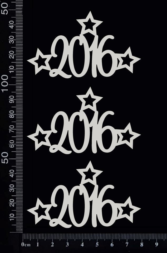 2016 Set - White Chipboard