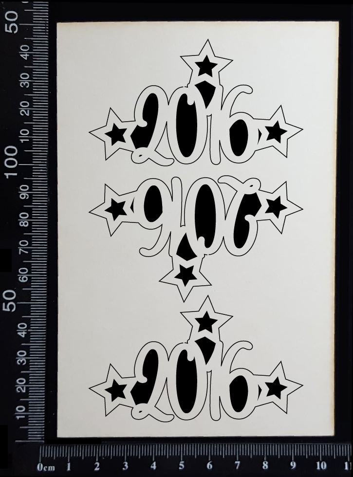 2016 Set - White Chipboard