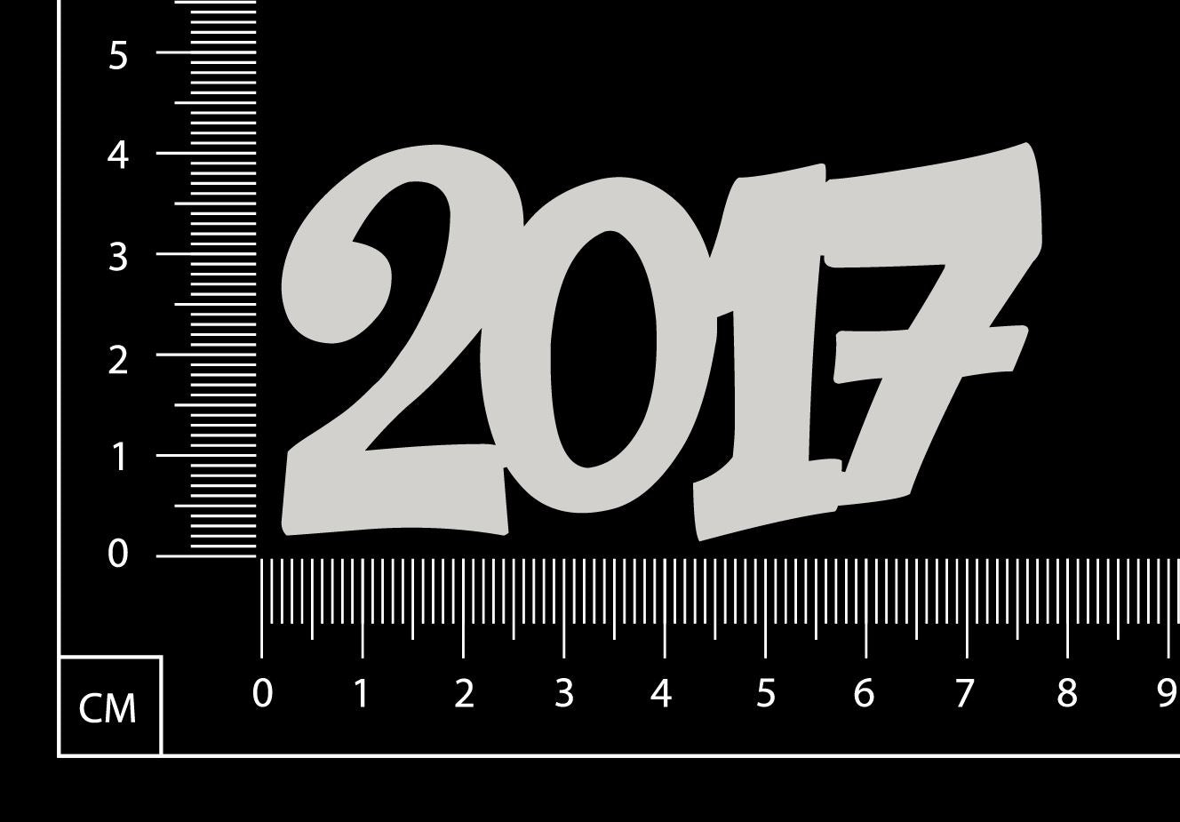 2017 - White Chipboard