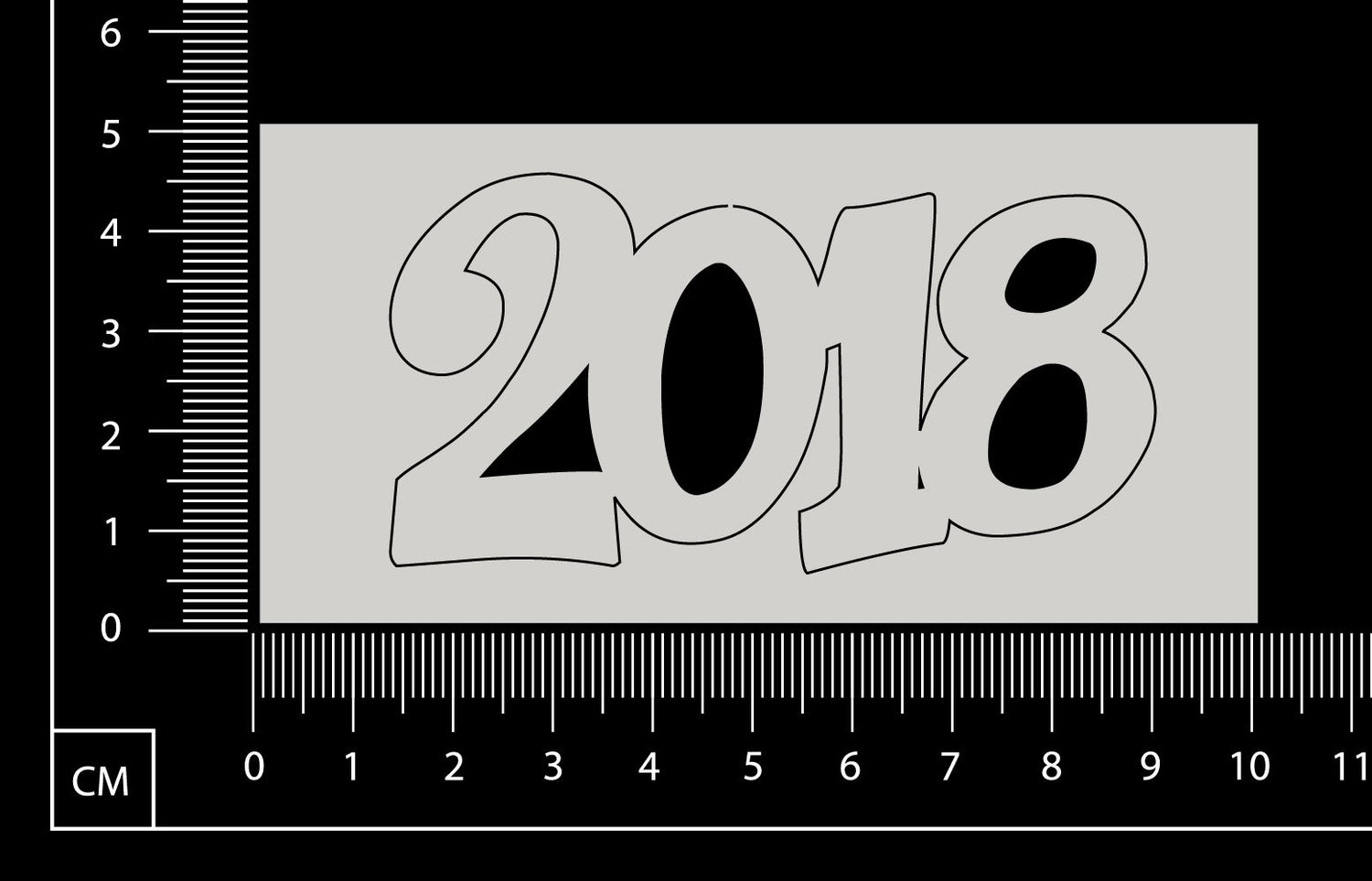 2018 - White Chipboard