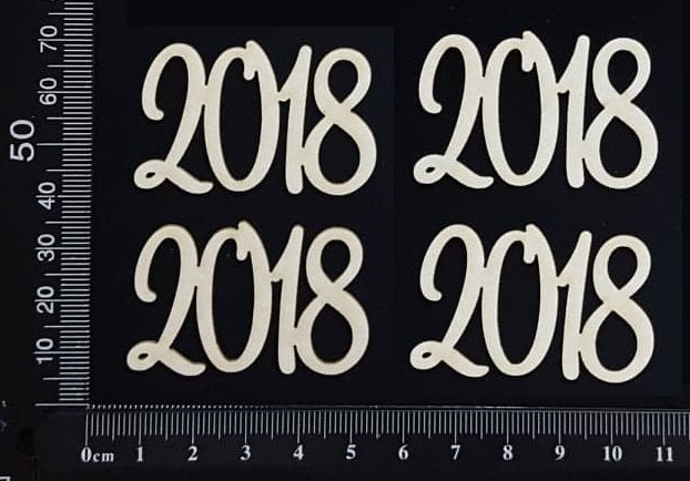 2018 Set - A - White Chipboard