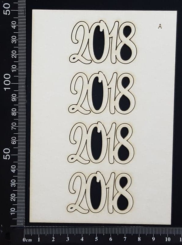 2018 Set - A - White Chipboard
