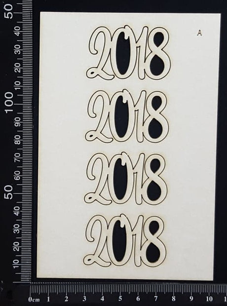 2018 Set - A - White Chipboard