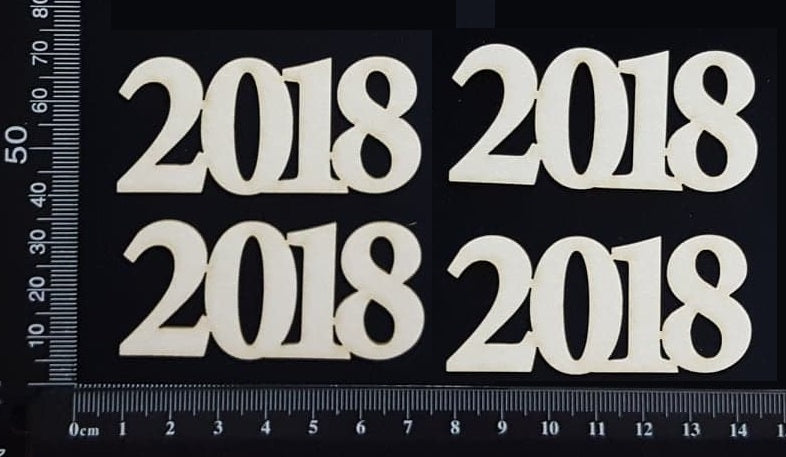 2018 Set - B - White Chipboard
