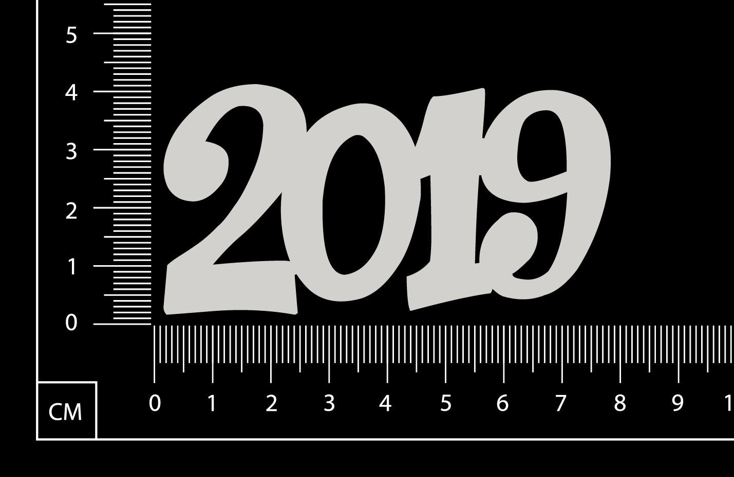 2019 - White Chipboard