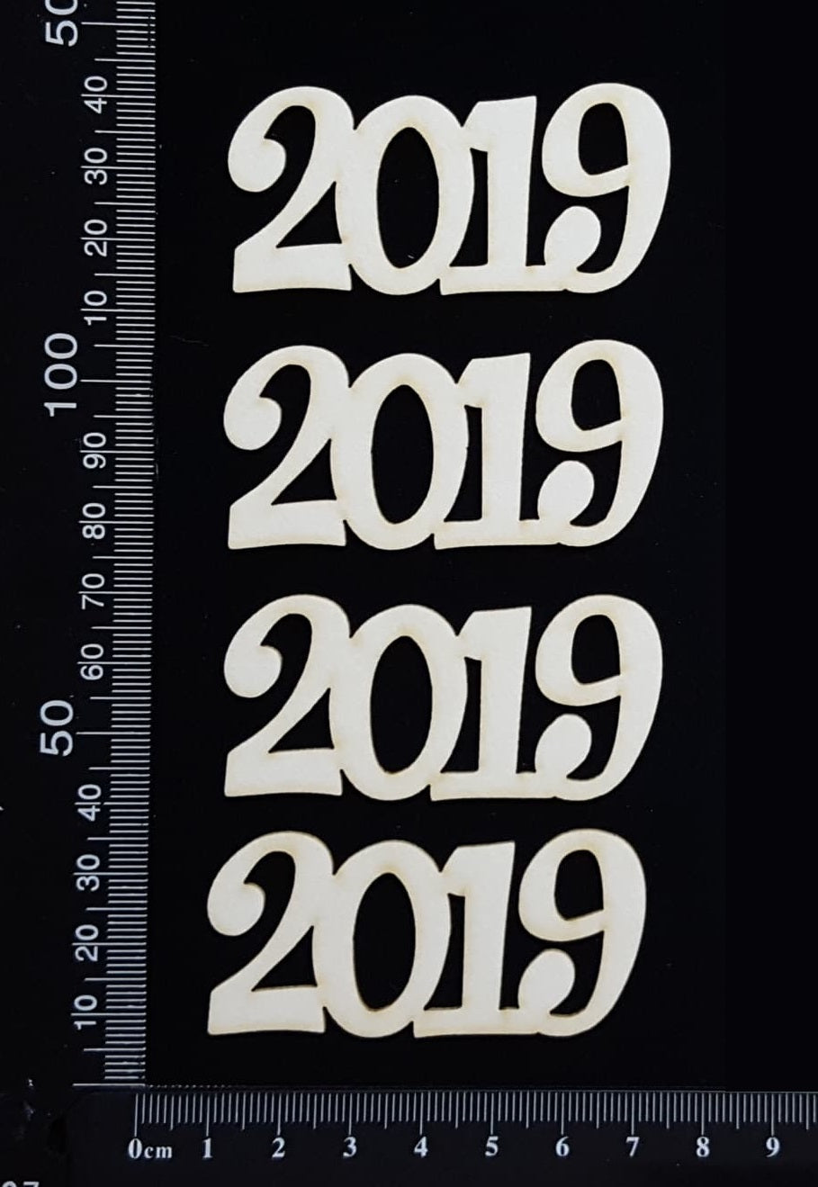 2019 Set - C - White Chipboard