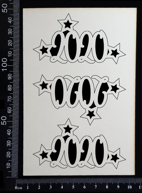 2020 Set - E - White Chipboard