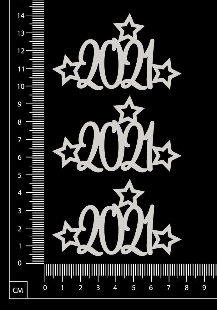 2021 Set - White Chipboard