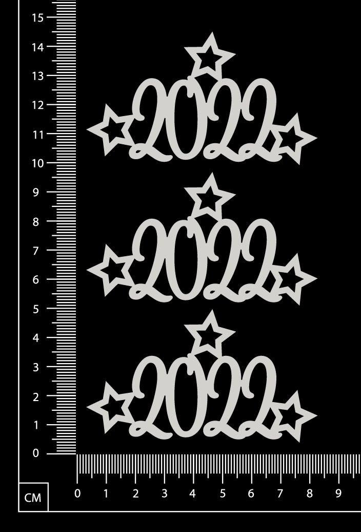 2022 Set - White Chipboard