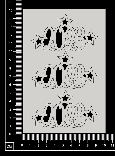 2023 Set - White Chipboard