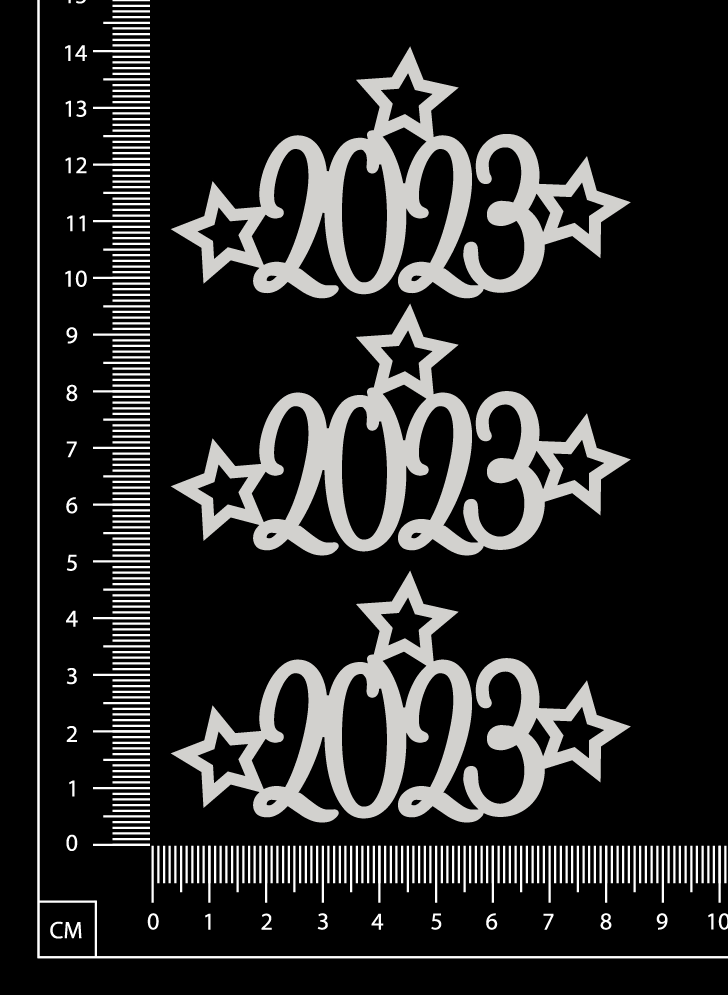 2023 Set - White Chipboard