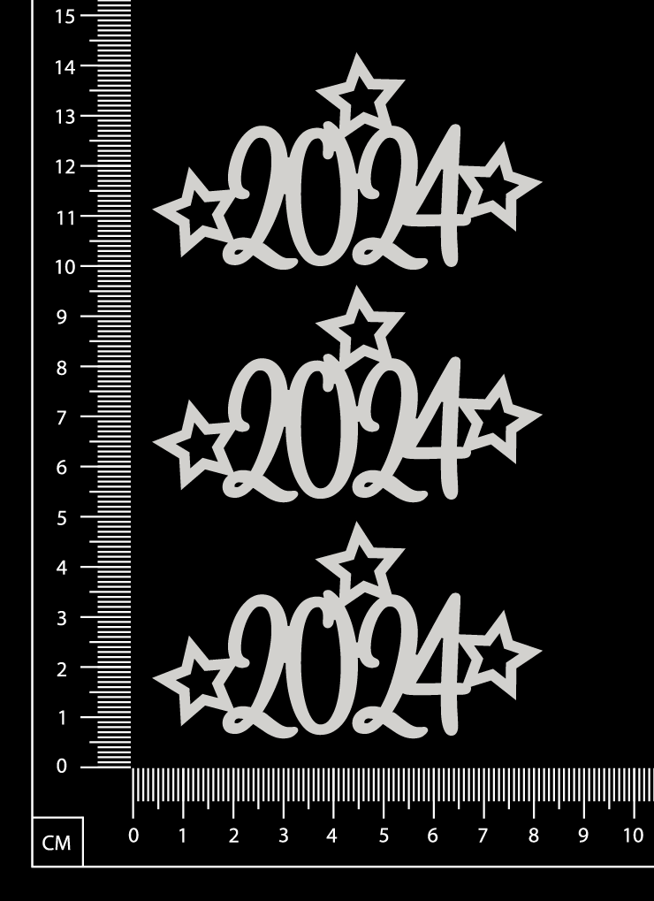 2024 Set - White Chipboard