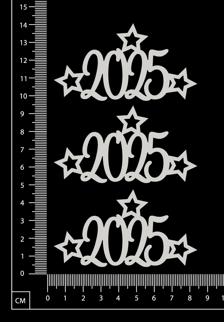 2025 Set - White Chipboard