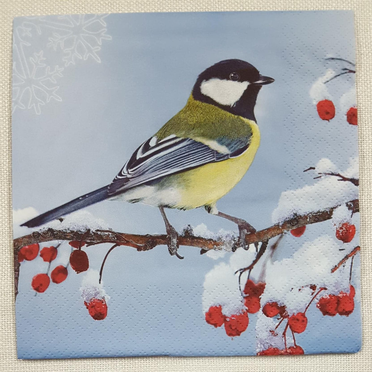 Decoupage Napkin - (DN-8128) - Teta en Invierno