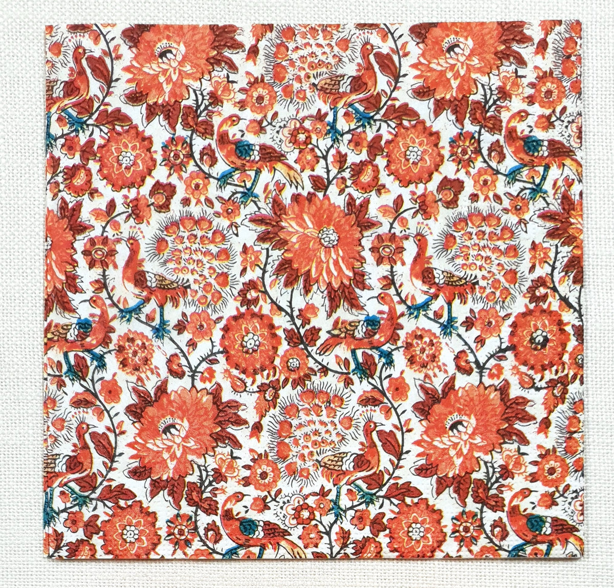 Decoupage Napkin - (DN-8228) - Pavone Rosso