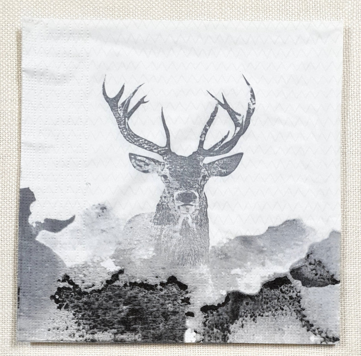 Decoupage Napkin - (DN-8240) - Deer Watercolor