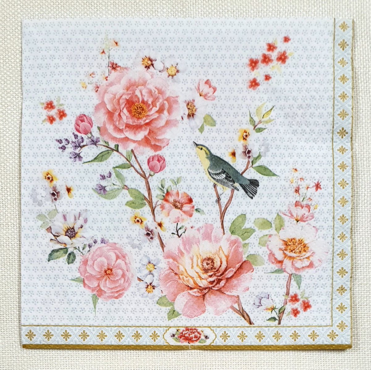 Decoupage Napkin - (DN-8404) - A Day in the Garden