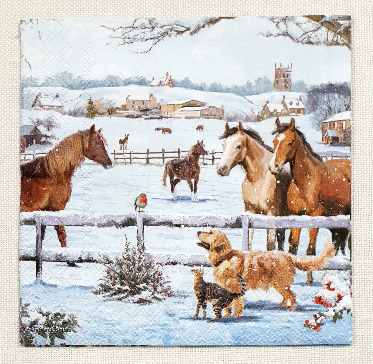 Decoupage Napkin - (DN-8408) - Appointment