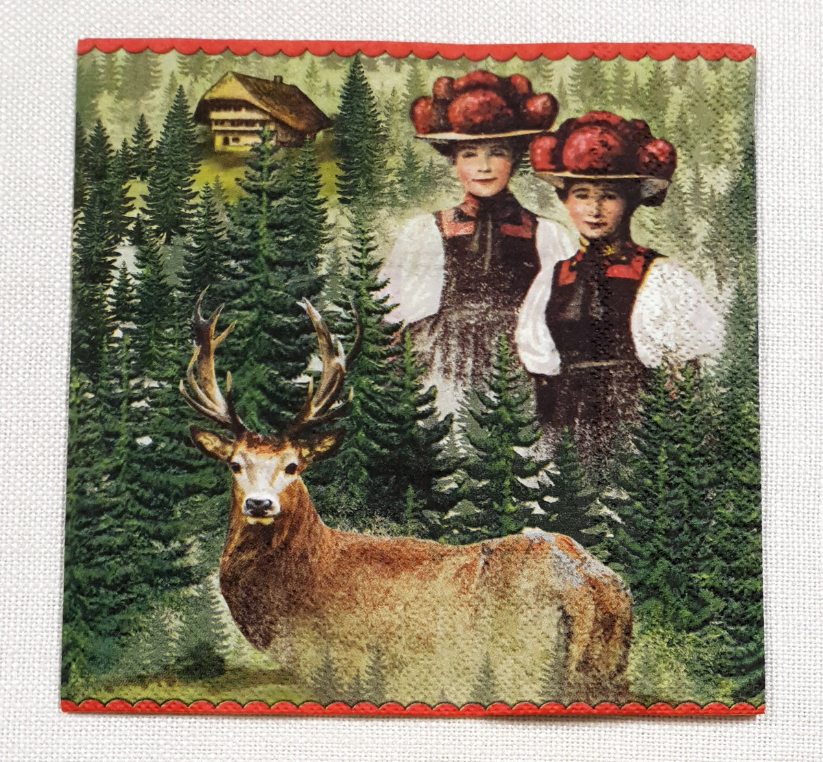 Decoupage Napkin - (DN-8422) - Im Walde