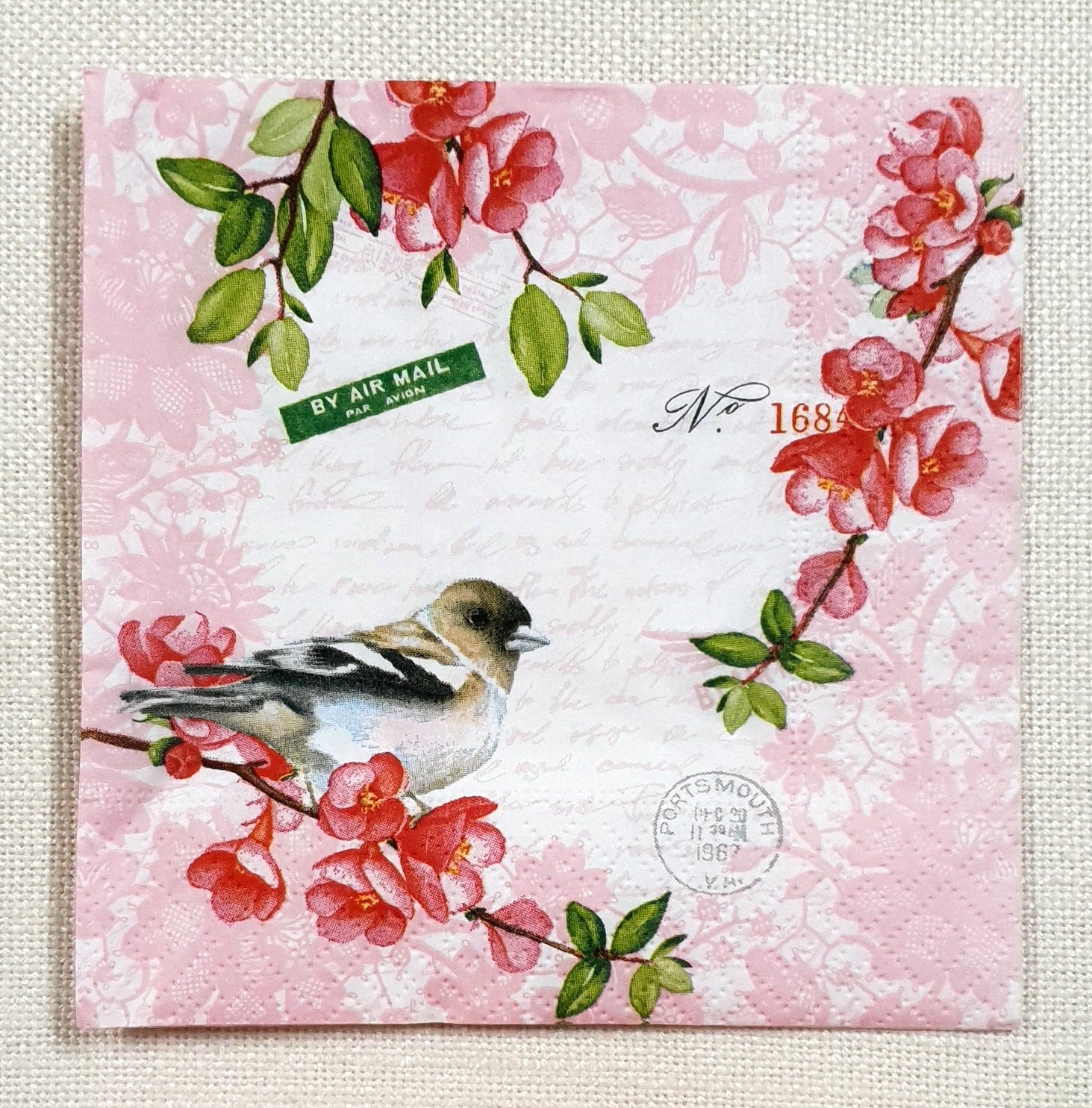 Decoupage Napkin - (DN-8590) - Sweet  - Cocktail