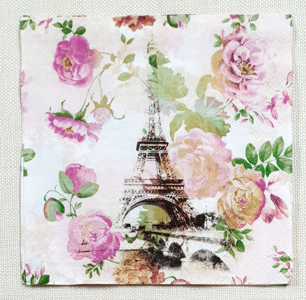 Decoupage Napkin - (DN-8631) - Tour Eiffel