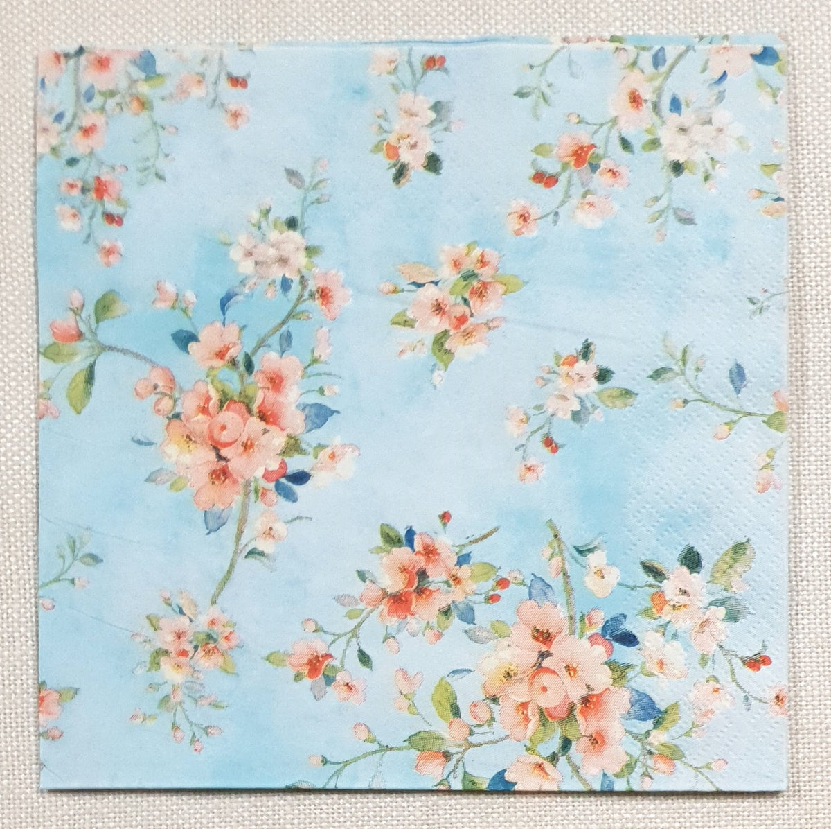 Decoupage Napkin - (DN-8688) - Peach Blossom
