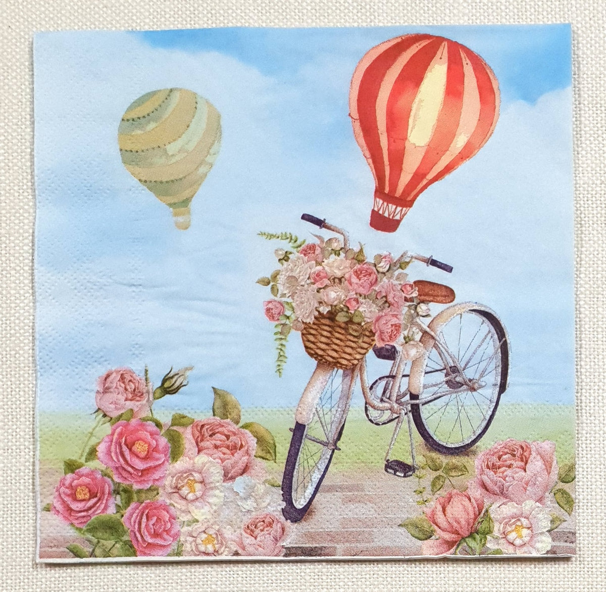 Decoupage Napkin - (DN-8692) - Spring Ride