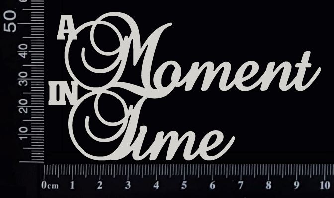 A Moment in Time - Small - White Chipboard