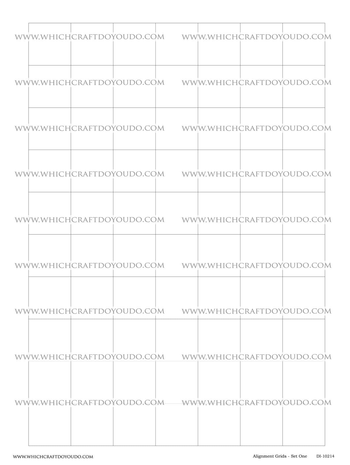 FREEBIE - Alignment Grids - Set One - DI-10214 - Digital Download