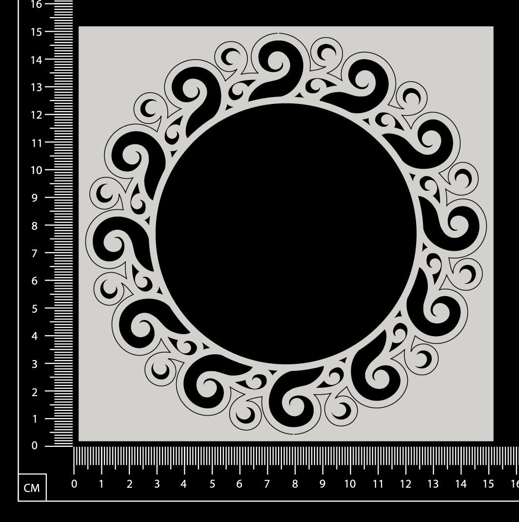 Amber frame - Large - White Chipboard