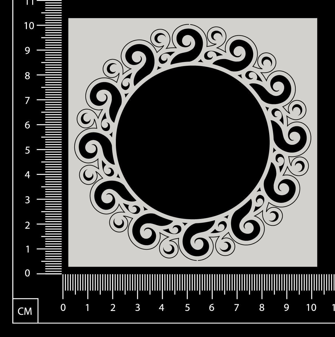 Amber frame - Small - White Chipboard