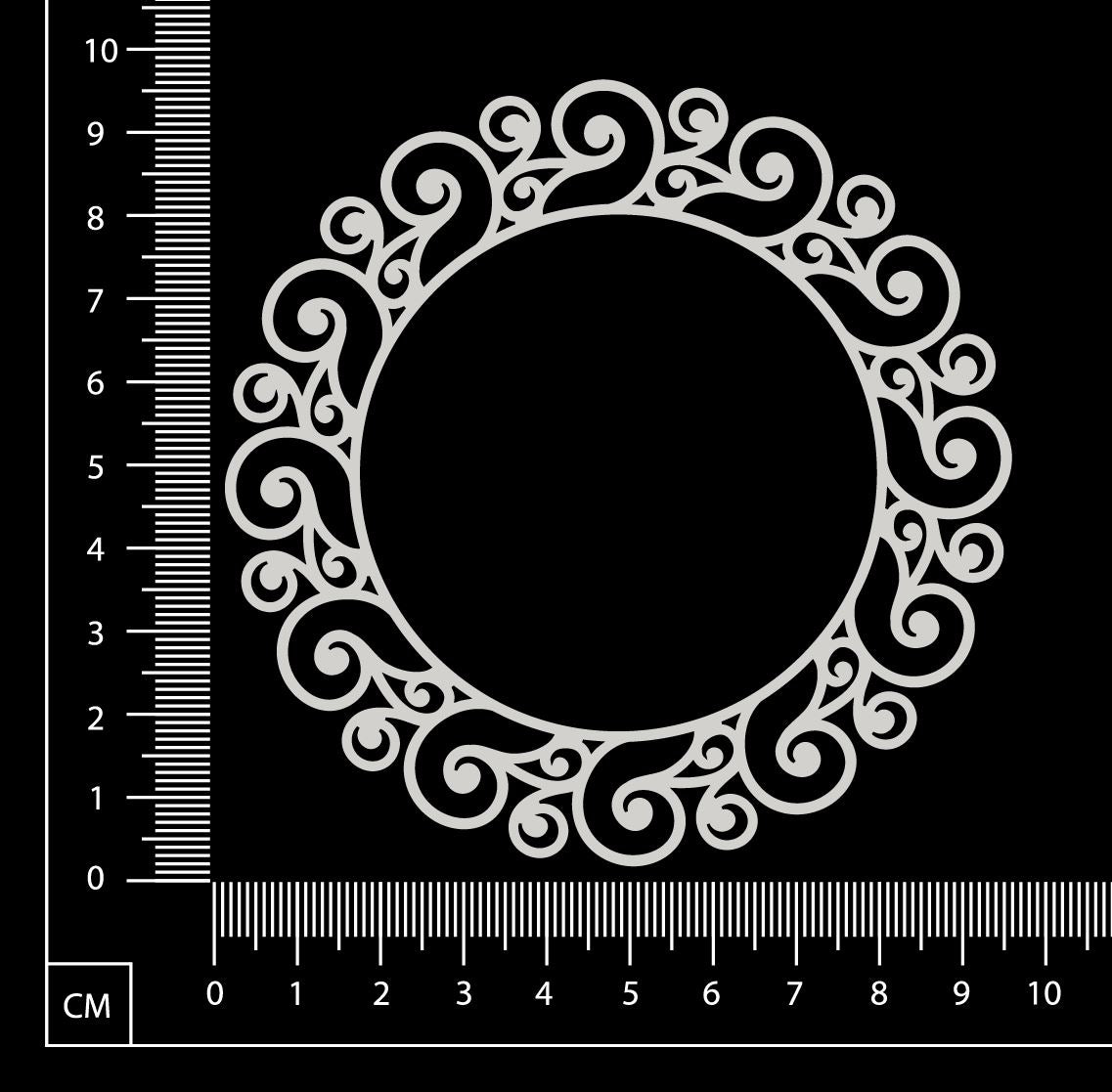 Amber frame - Small - White Chipboard
