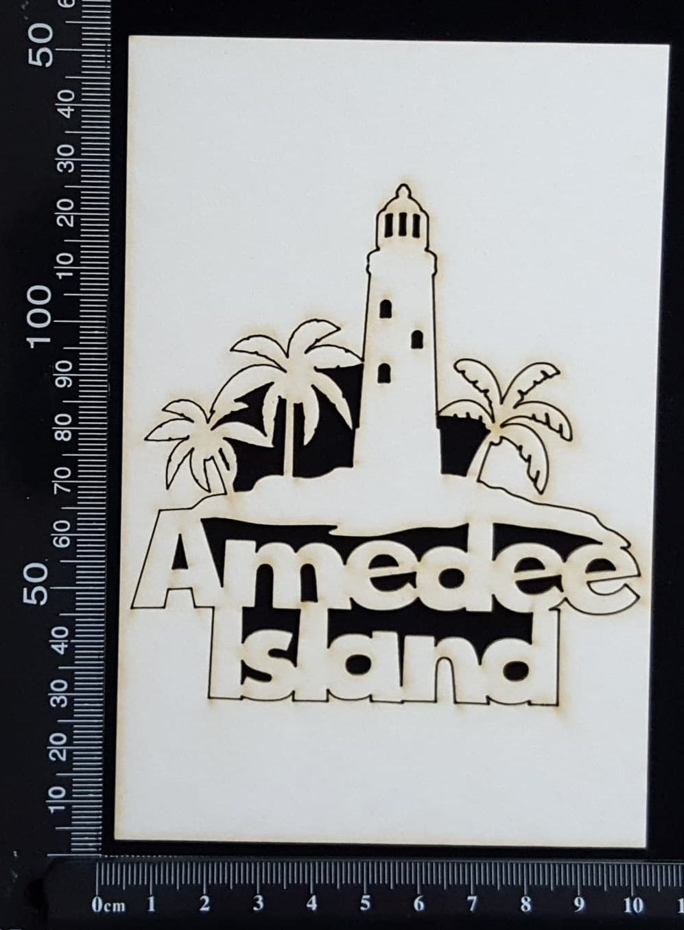 Amedee Island - A - White Chipboard