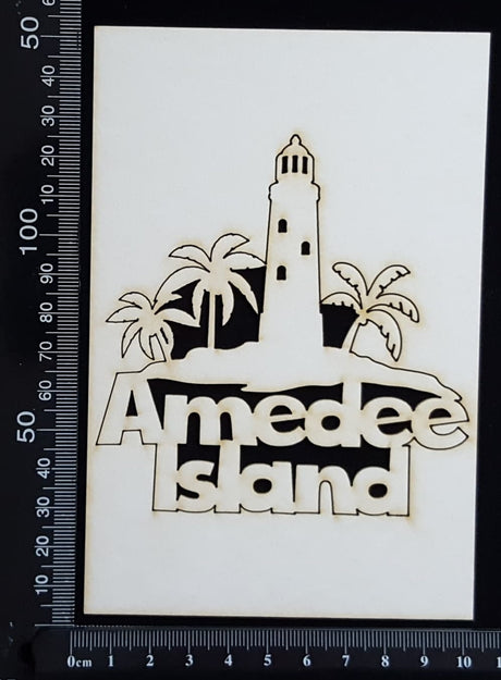 Amedee Island - A - White Chipboard