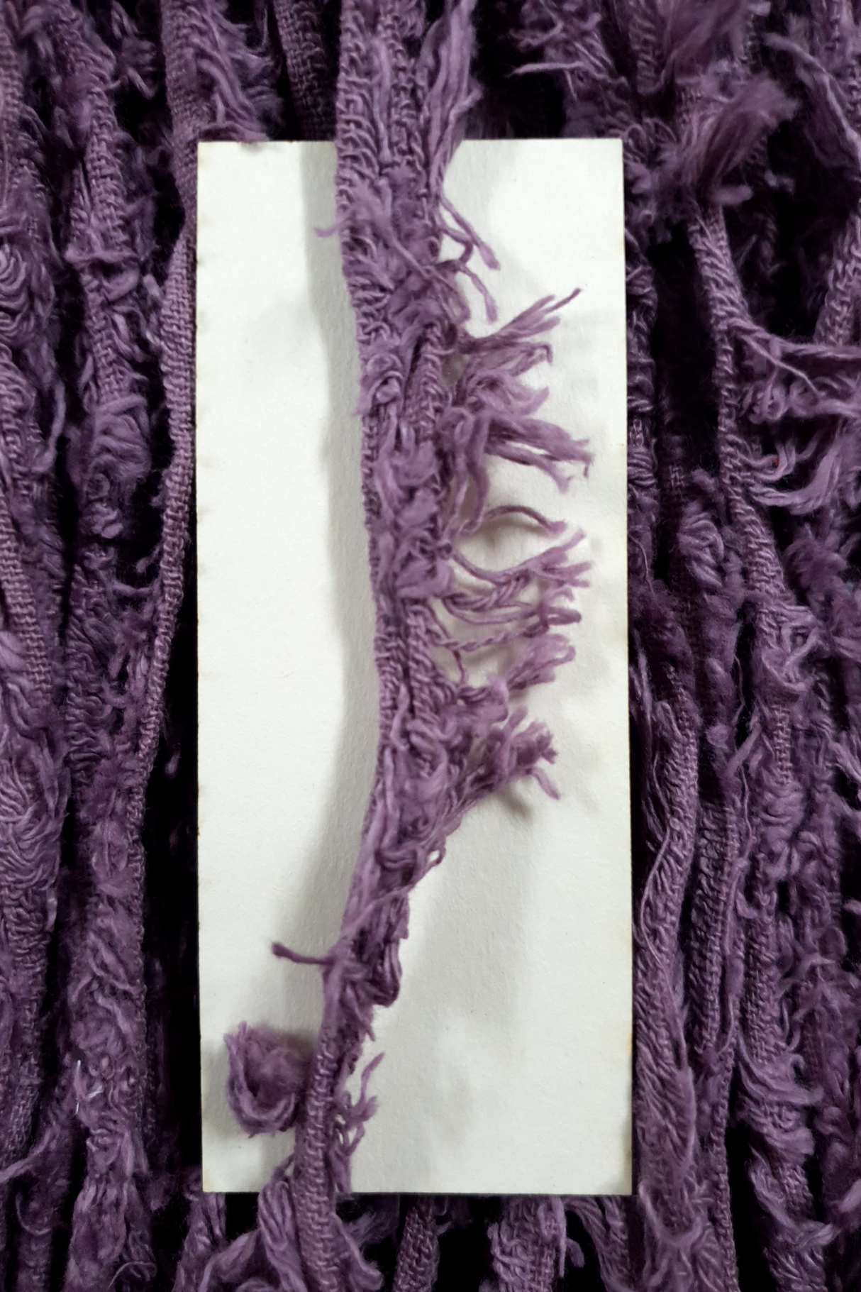 Cotton Frizz Ribbon - Amethyst - Hank