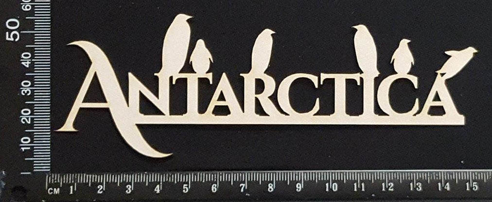 Antarctica - White Chipboard