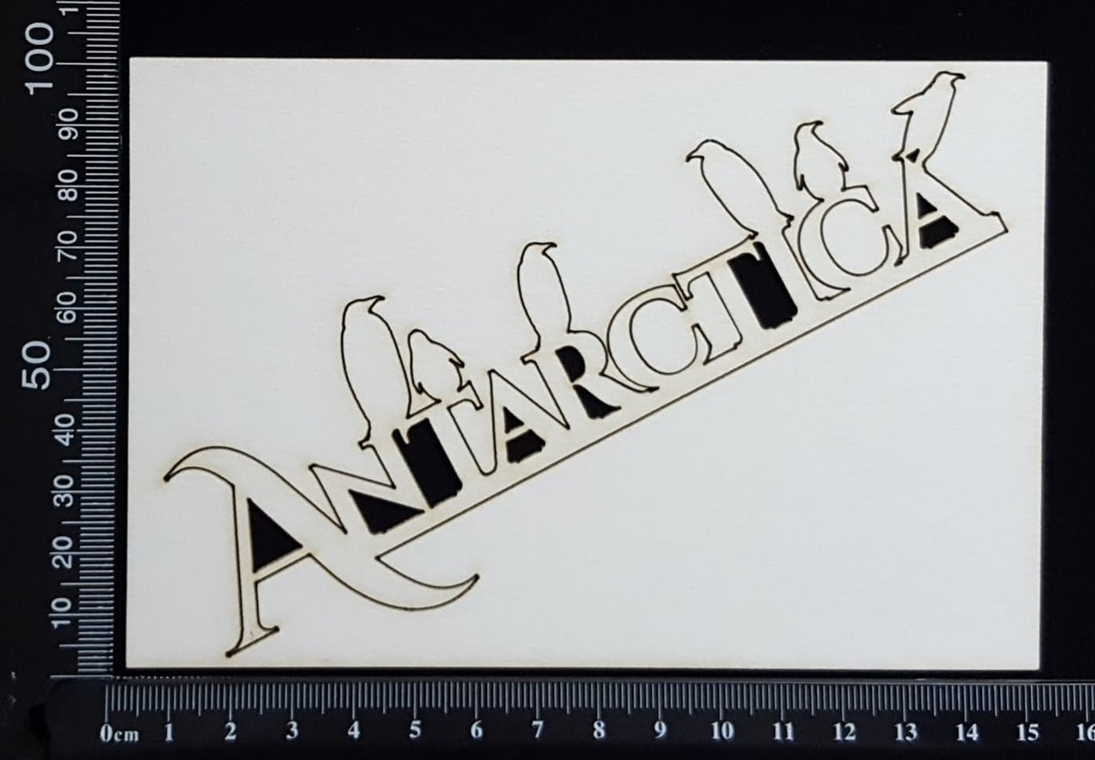 Antarctica - White Chipboard