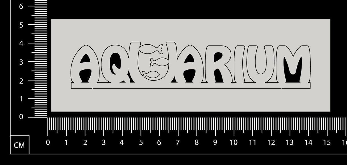 Aquarium - White Chipboard